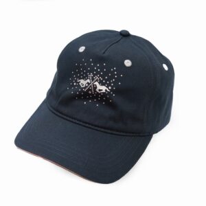 Stone Decorations Girl Cap