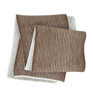 Double Tones Basic Knit Scarf