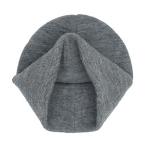 Eco-Friendly Material Grey Slouchy Beanies  Custom Logo